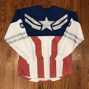 Disney Spirit Jersey Captain America The Falcon Winter Soldier Size Small
